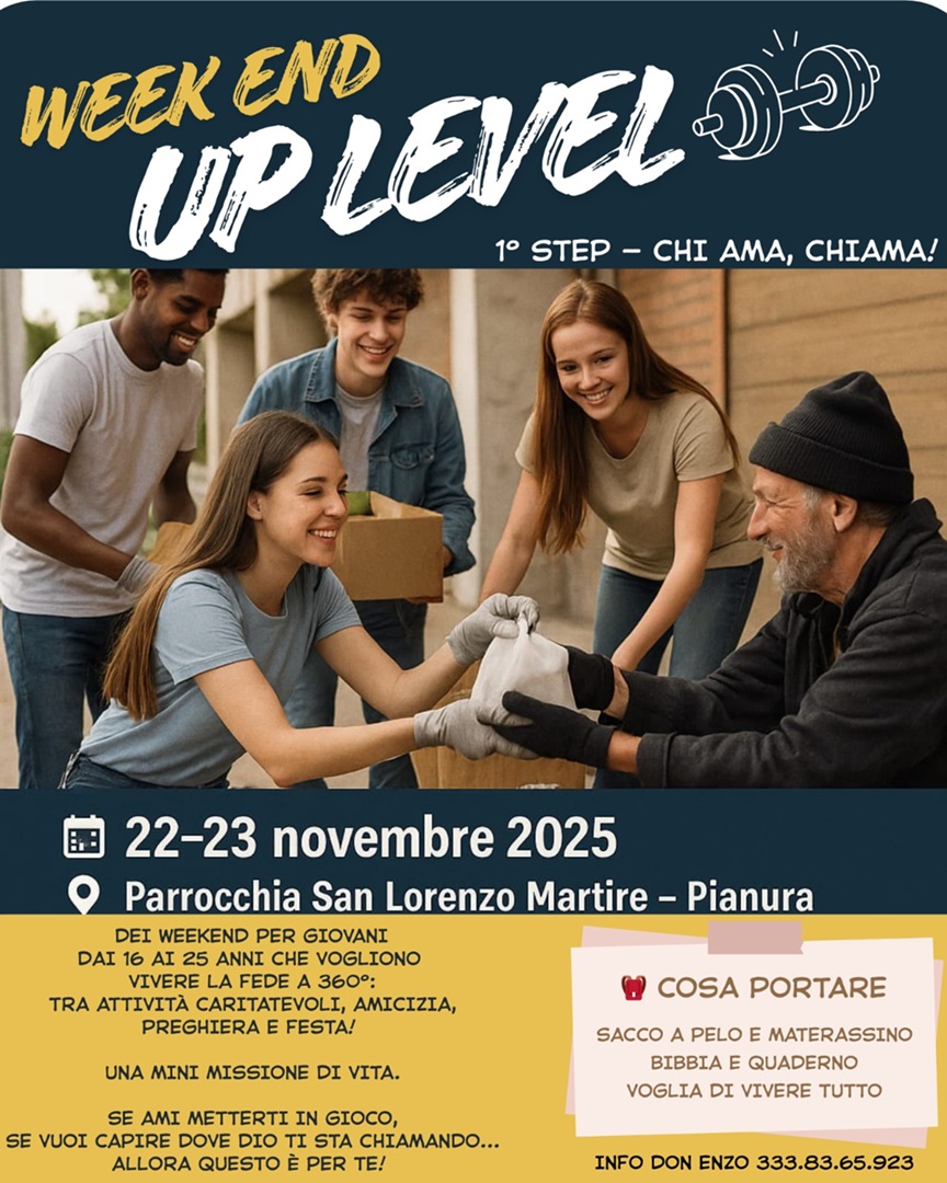 Week End Up Level 1° Step Chi ama, Chiama!