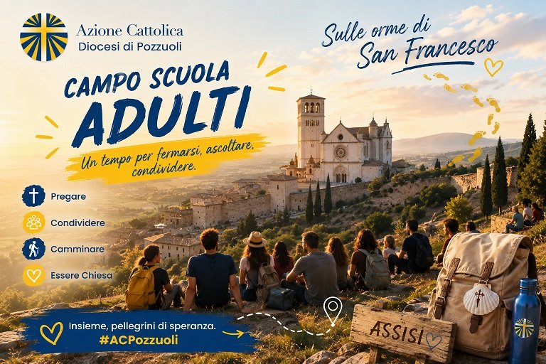 Adulti in cammino sui passi di Francesco: il weekend di spiritualità ad Assisi
